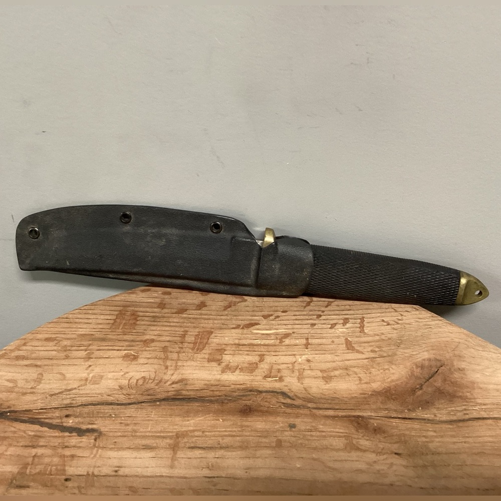 🟡 Vintage - Made in Japan - Tanto Knife by Cold Steel Ventura Calif. w/ Sheath - Picture 2 of 15